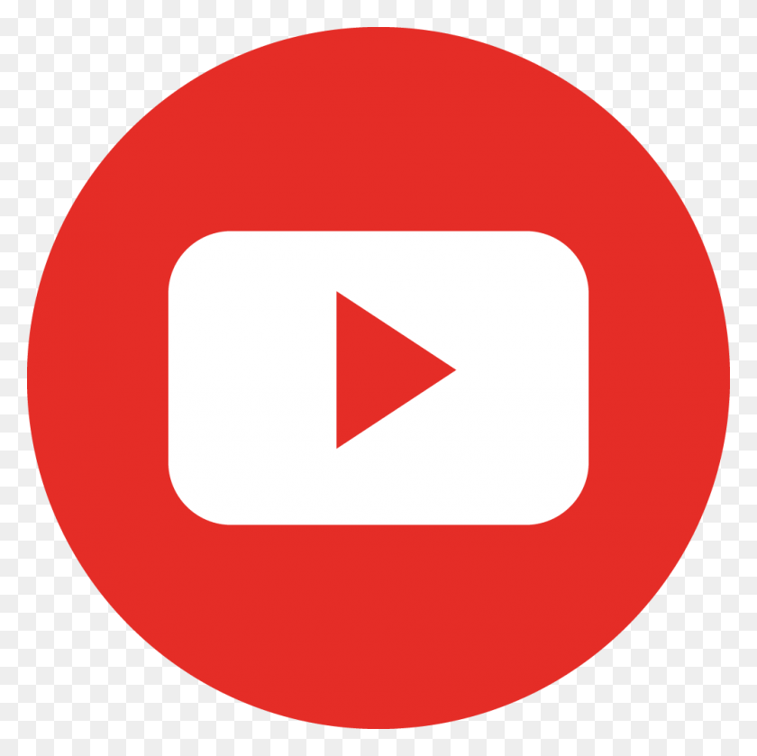 1000x1000 Значок Youtube - Логотип Youtube Png