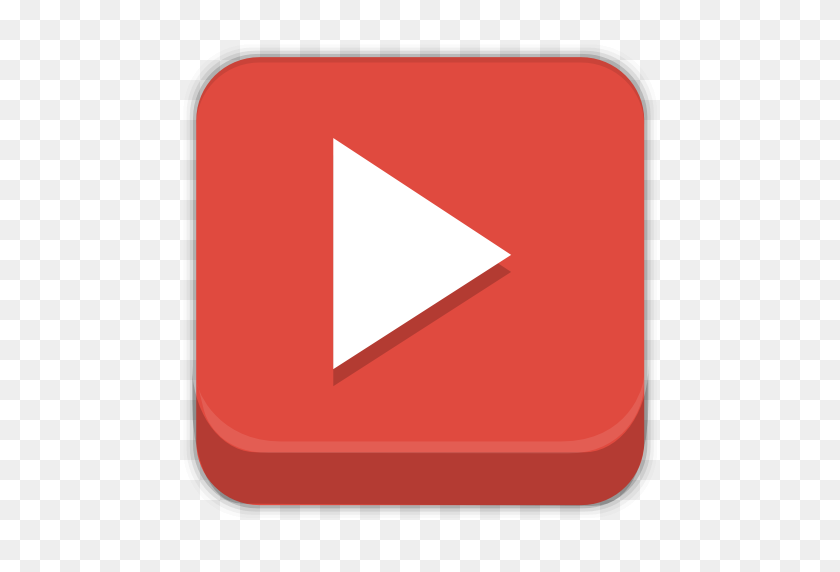 512x512 Youtube Icons - Youtube Play Button PNG