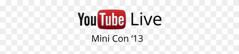308x130 Transmisión En Vivo De Youtube Mini Conferencia De Youtube Live - Youtube Live Png