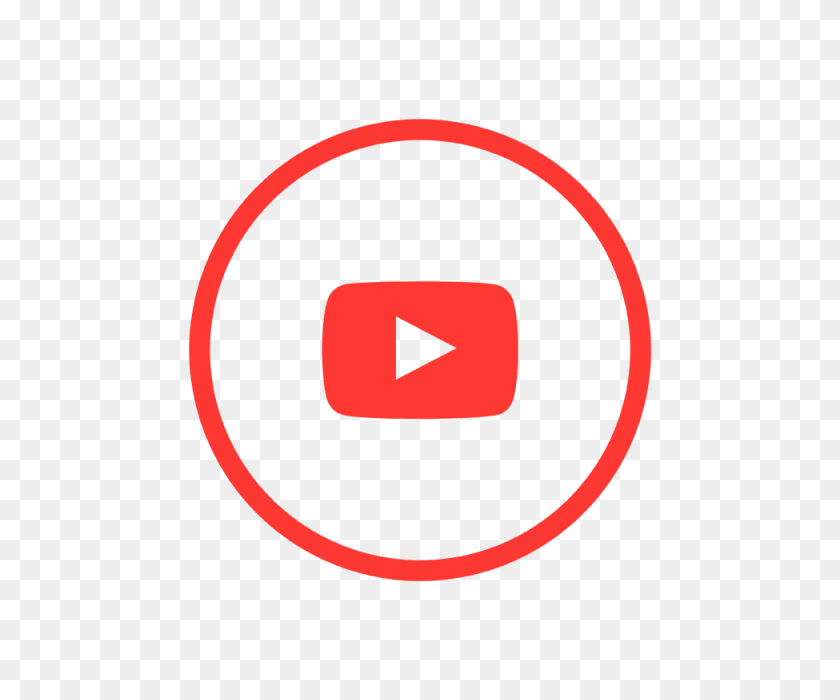 640x640 Youtube Logo Icono Sociales Medios De Icon Png Y - Logo De Youtube PNG