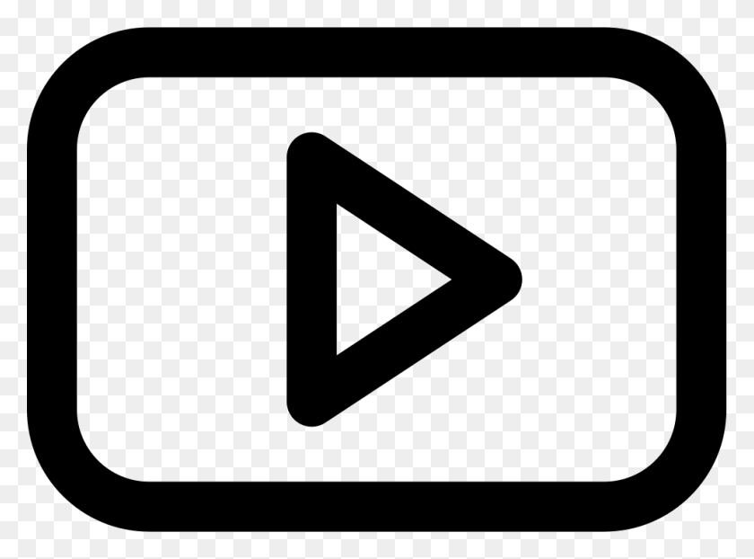 981x708 Логотип Youtube Png Скачать Бесплатно - Логотип Youtube Png Белый