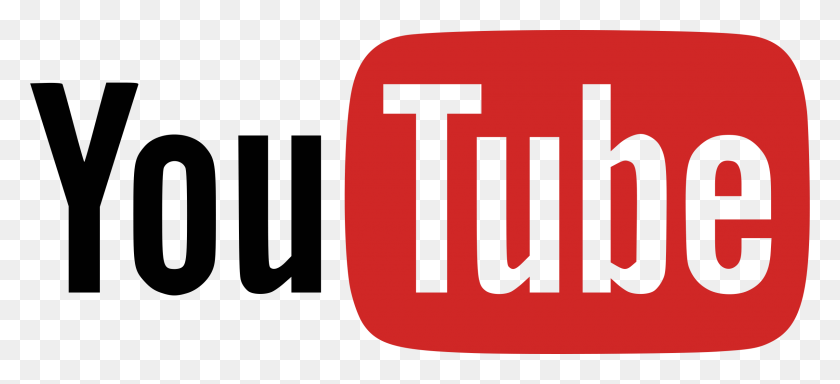 2400x998 Png Логотип Youtube