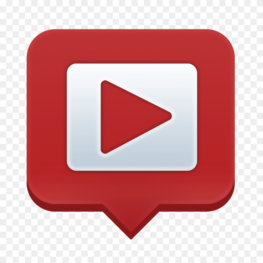 1024x1024 Png Логотип Youtube Клипарт