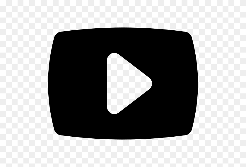 512x512 Значок Youtube Логотипы Png - Логотип Youtube Белый Png