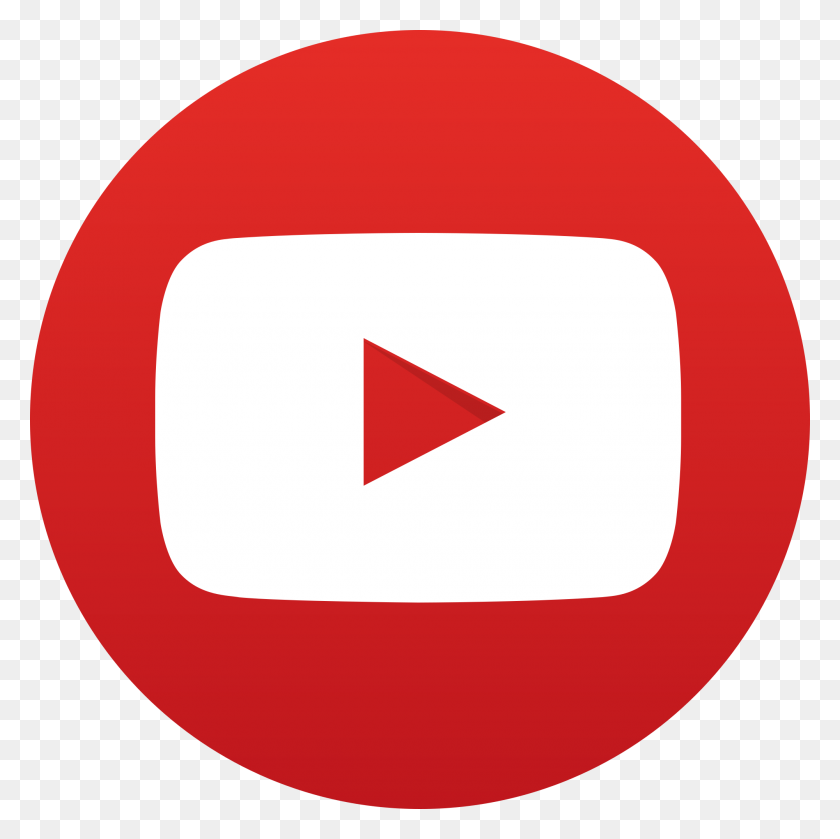 2000x2000 Youtube Botón De Reproducir Circular - Botón Reproducir Png
