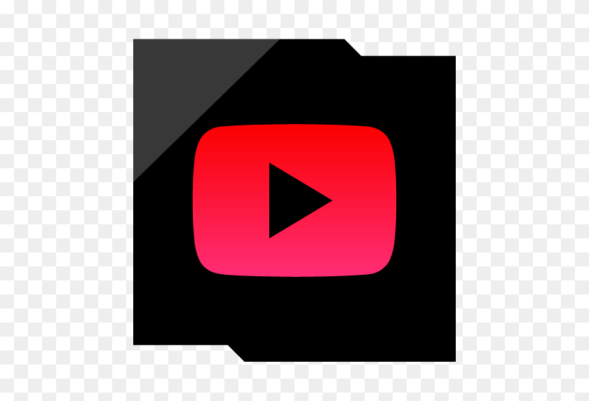 512x512 Youtube Play Button Epic Red Social Media Icon - Youtube Subscribe Button PNG