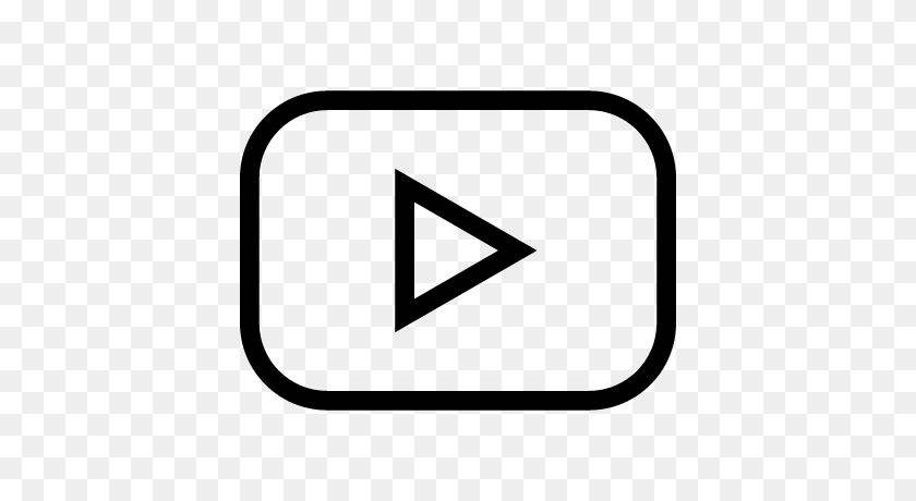400x400 Кнопка Воспроизведения Youtube В Общих Чертах Социальный Символ Бесплатные Векторы, Логотипы - Уведомление На Youtube Bell Png
