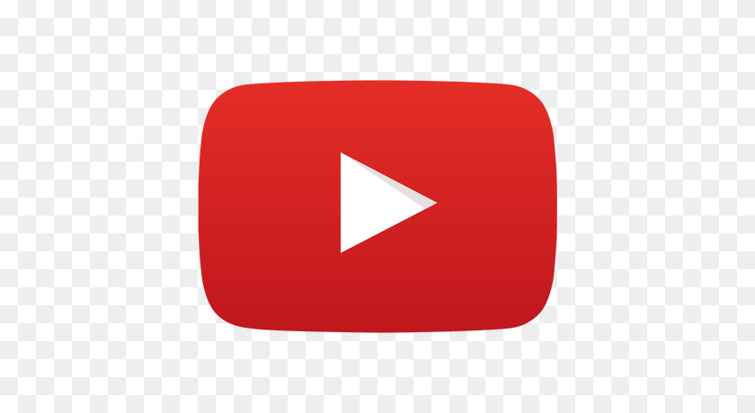 400x400 Youtube Play Logo Transparent Png - Red PNG