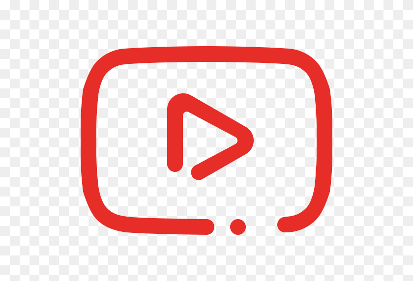 512x512 Youtube Imágenes Png Descargar Gratis Transparente - Botón De Youtube Png
