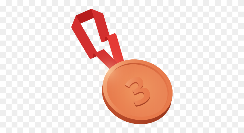 350x399 Youtube Rewind - Bronze Medal Clipart