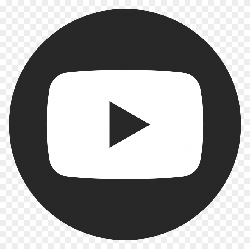 2000x2000 Youtube Круглый Логотип Png На Прозрачном Фоне Отметьте Все - Логотип Youtube Png С Прозрачным Фоном