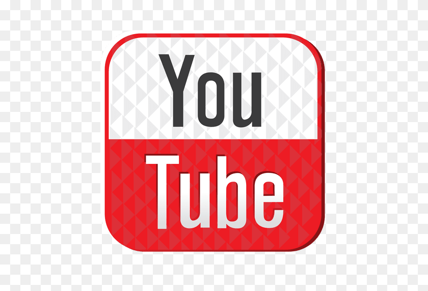 512x512 Youtube Rubber Icon - PNG Youtube Logo