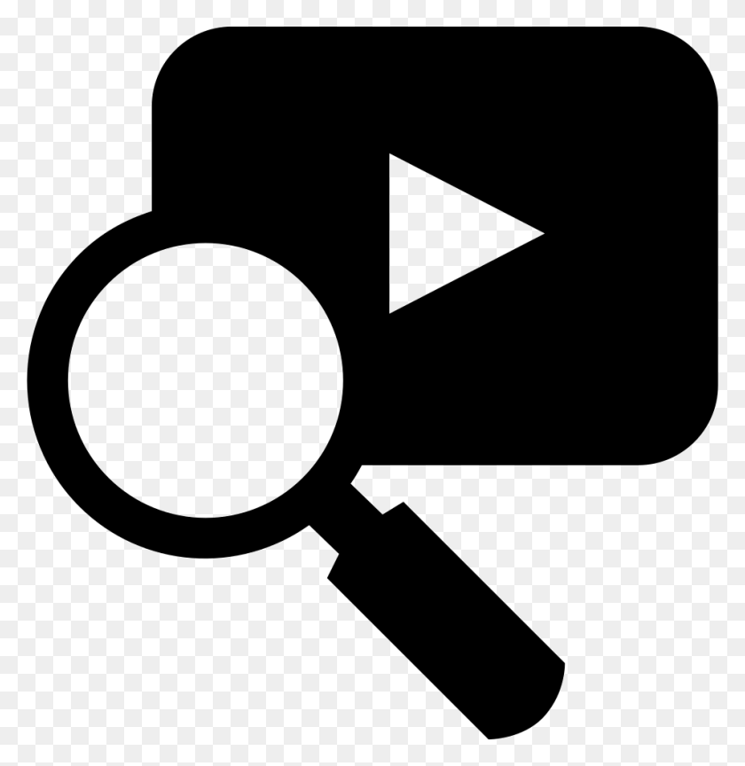 950x980 Youtube Search Png Icon Free Download - Youtube Symbol PNG