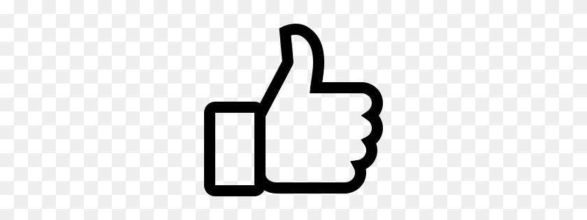 256x256 Youtube Thumbs Up Button Png - Youtube Thumbs Up Png