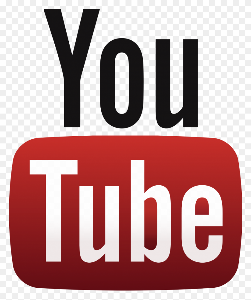 846x1024 Youtube Прозрачный Фон Вектор, Клипарт - Логотип Youtube Png Прозрачный Фон