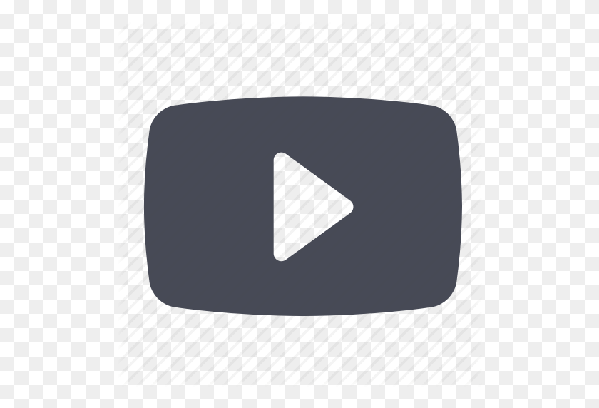 512x512 Значок Воспроизведения Видео На Youtube - Кнопка Воспроизведения На Youtube Png