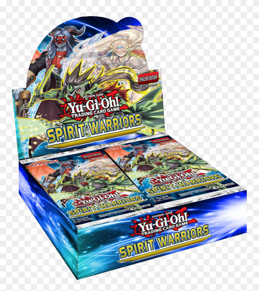 883x1000 Yu Gi Oh! Spirit Warriors Booster Display Box Yu Gi Oh Poromagia - Yugioh Card PNG