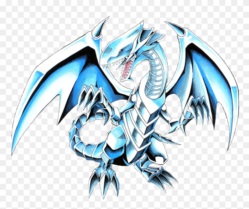 892x738 Yugioh Blue Eyes White Dragon - Yugioh PNG