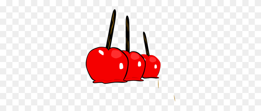 288x298 Yummy Candy Apples Clip Art - Candy Apple Clipart