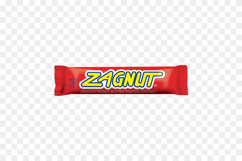 500x500 Zagnut Candy Bar Oz Great Service, Fresh Candy In Store - Candy Bar PNG