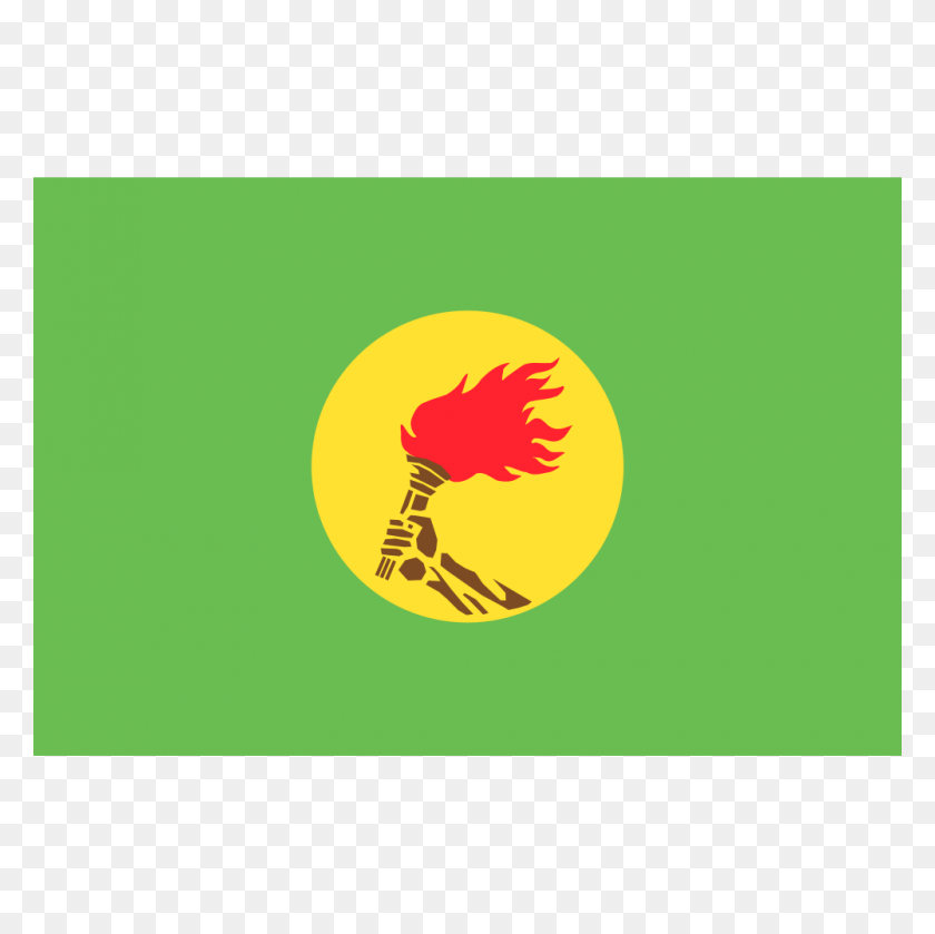 1000x1000 Zaire Flag Image Free - Pennant Flags Clipart