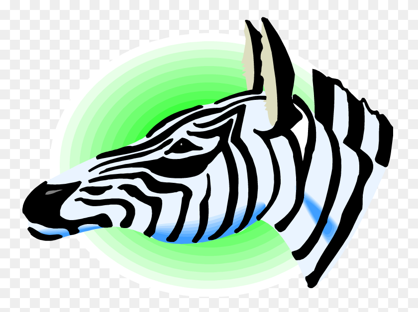 750x568 Zebra Clip Art - Zebra Clipart