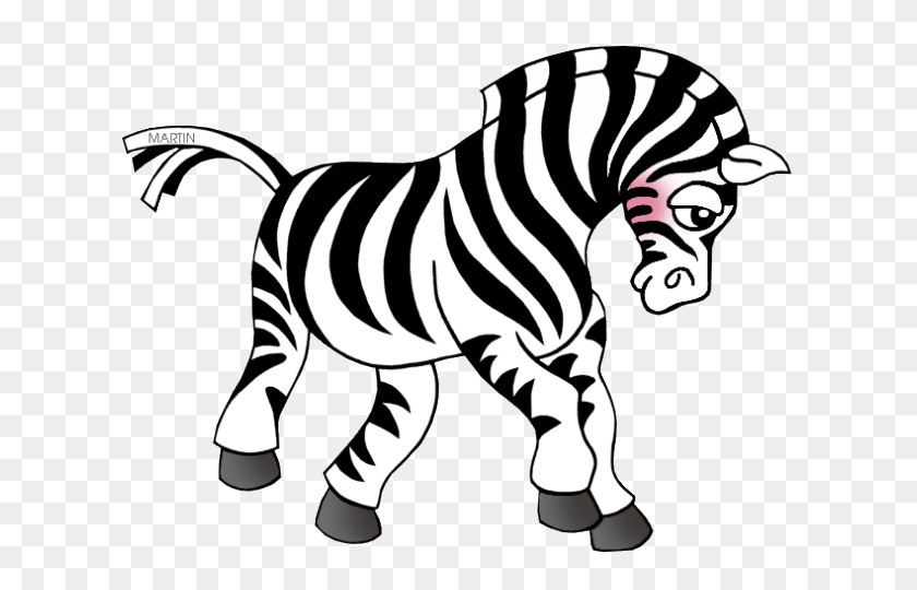 640x480 Zebra Clipart Line - Zebra Clipart Black And White