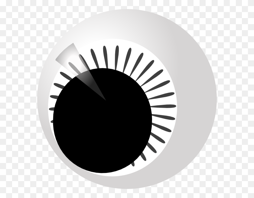 594x596 Глаз Зебры Слева Большой Картинки - Большие Глаза Клипарт