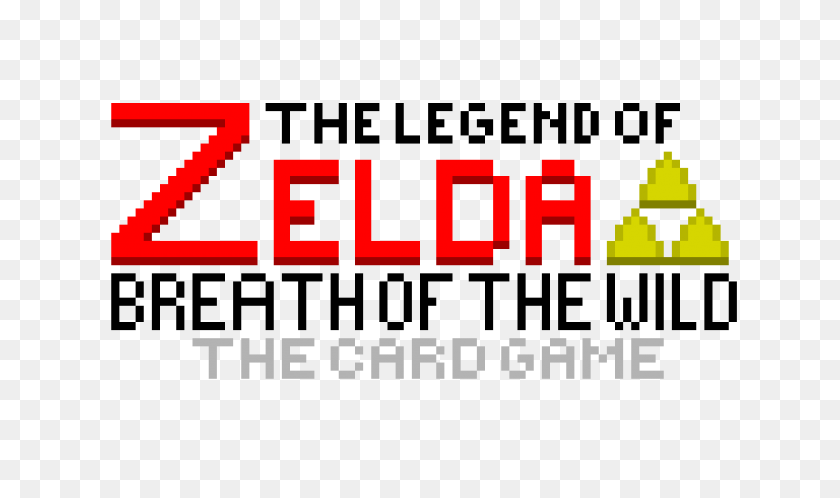 960x540 Juego De Cartas De Zelda Logotipo De Pixel Art Maker - Breath Of The Wild Logotipo Png