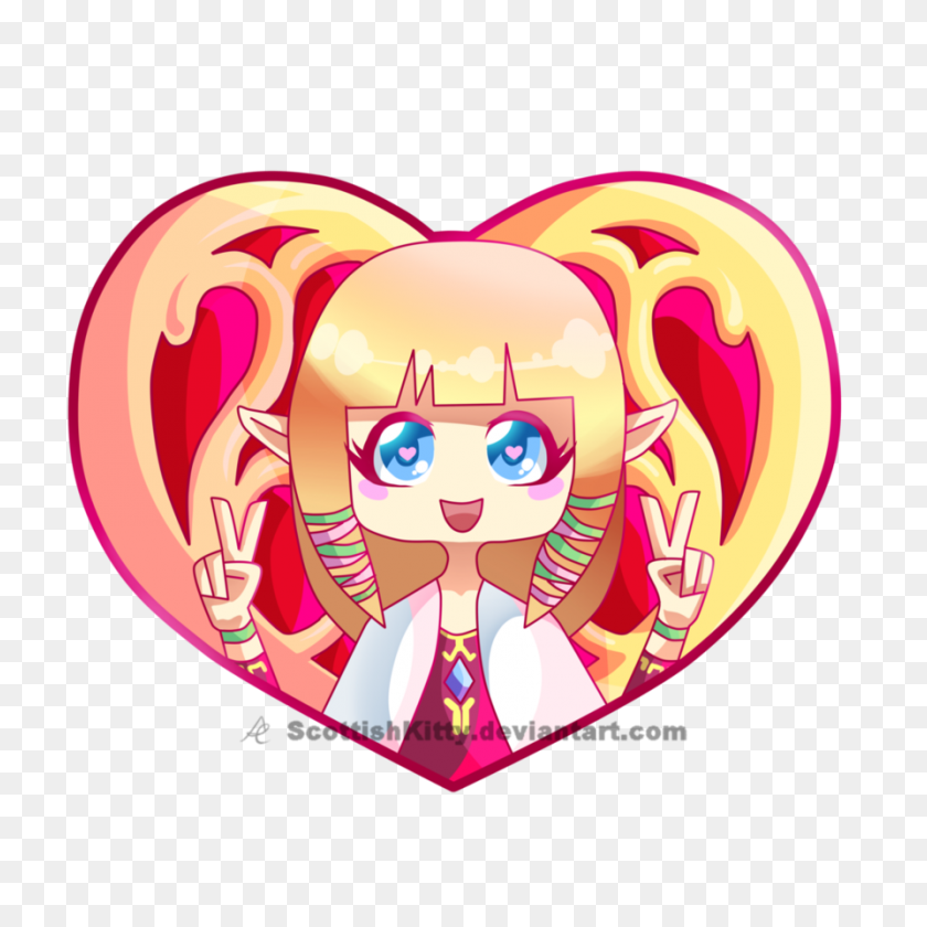 894x894 Zelda Heart - Zelda Heart PNG
