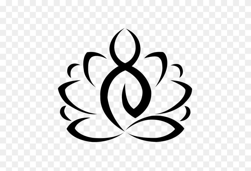 512x512 Zen Lotus, Lotus, Lotus Flower Icon With Png And Vector Format - Lotus Flower PNG