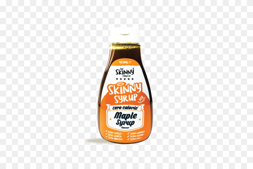500x500 Zero Calorie Sugar Free Syrup The Skinny Food Co Sin Culpabilidad - Jarabe Png