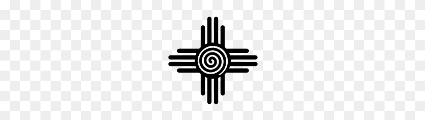 178x178 Zia Sun Spiral, Zia Pueblo, New Mex Sun Symbol, Native - Angel Moroni Clip Art