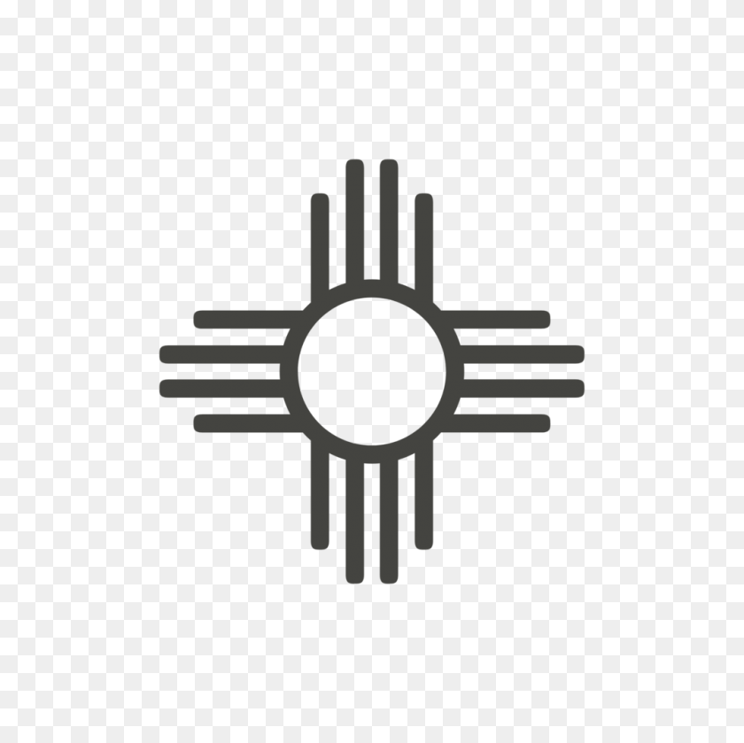 1000x1000 Zia Wellness Pueblo - Zia Symbol PNG