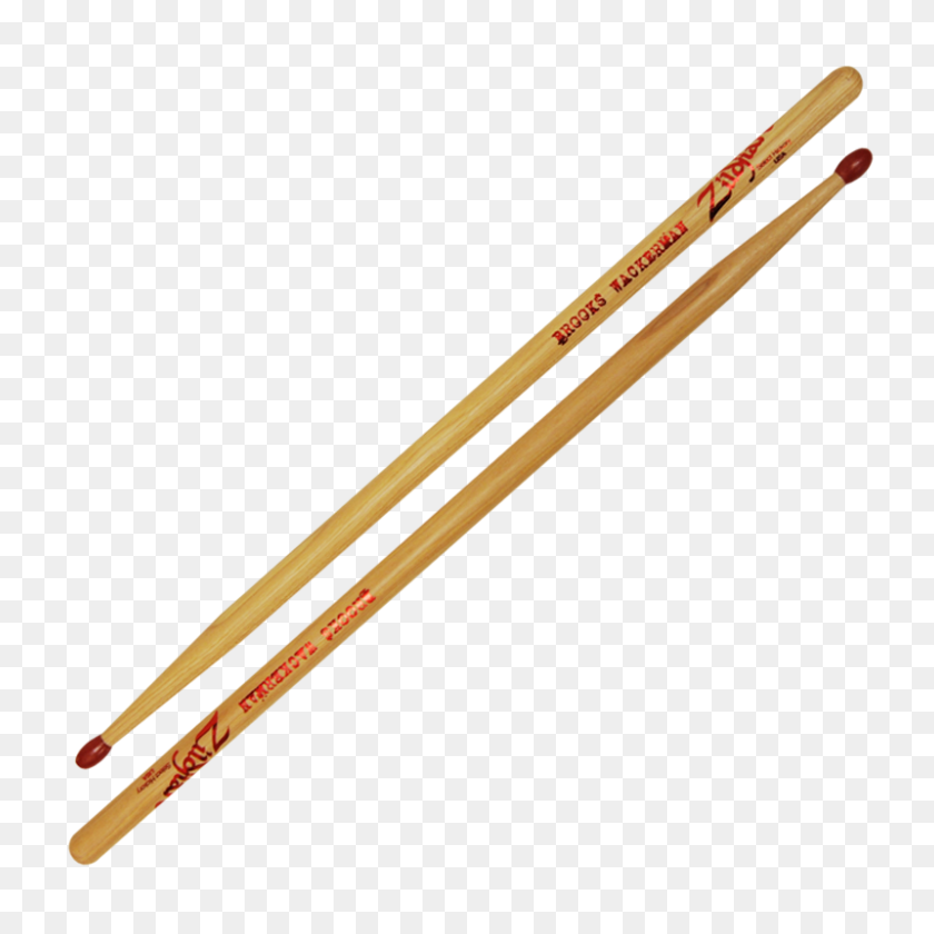 800x800 Zildjian Brooks Wackerman Artist Series Drumsticks Haworth Drum Room - Drumsticks PNG