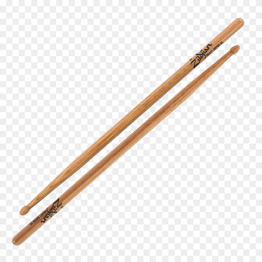 800x800 Zildjian Heavy Super Wood Drumsticks - Drumsticks PNG