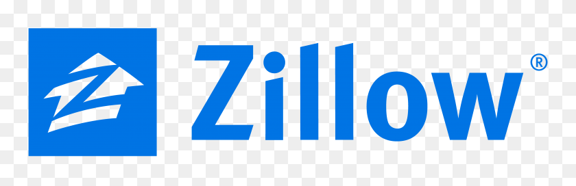 5283x1436 Zillow Logo - Zillow Logo PNG