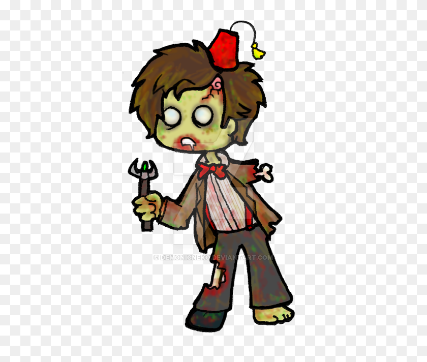 400x652 Zombie Clipart Doctor - Dr Who Clipart