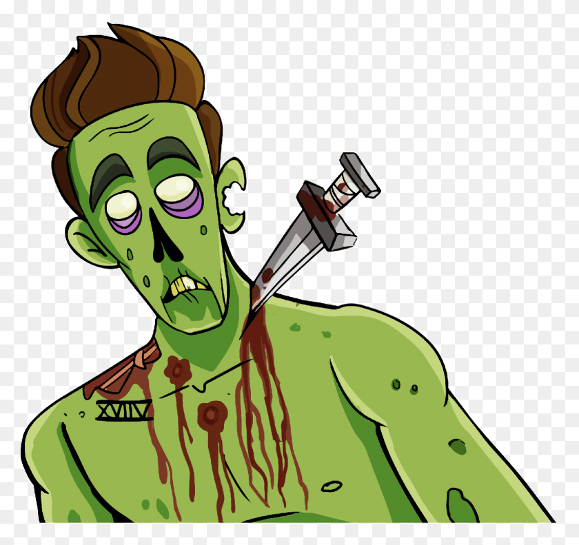 1280x1201 Zombie Png Image - Zombie Clipart Free