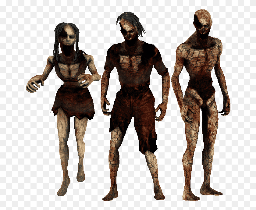 672x629 Zombies Image - Zombie Horde PNG