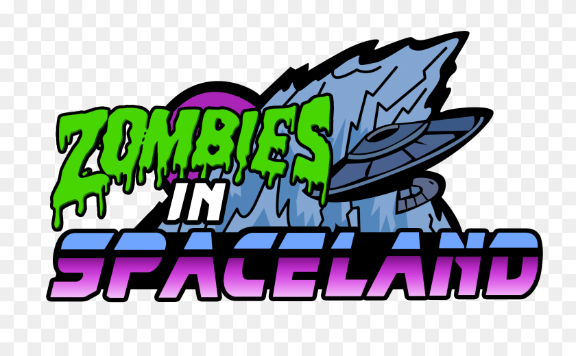 2987x1764 Zombies In Spaceland - Zombies PNG