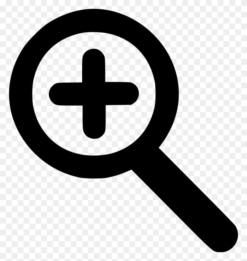 924x980 Zoom In Magnifying Glass Png Icon Free Download - White Magnifying Glass Icon PNG
