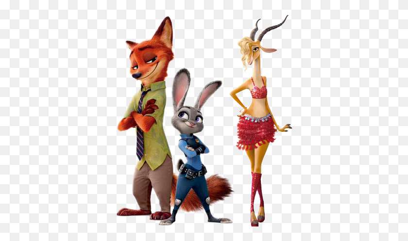 388x437 Zootopia Png Png Image - Zootopia PNG