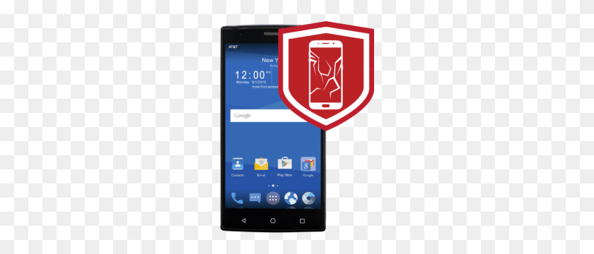 218x300 Zte Cracked Screen Repair Service - Cracked Screen PNG