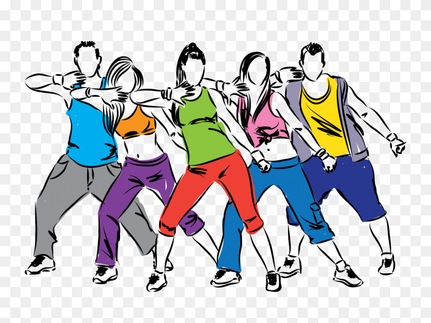 1151x842 Zumba Dance Clipart Fitness Clipart - Fitness Clipart