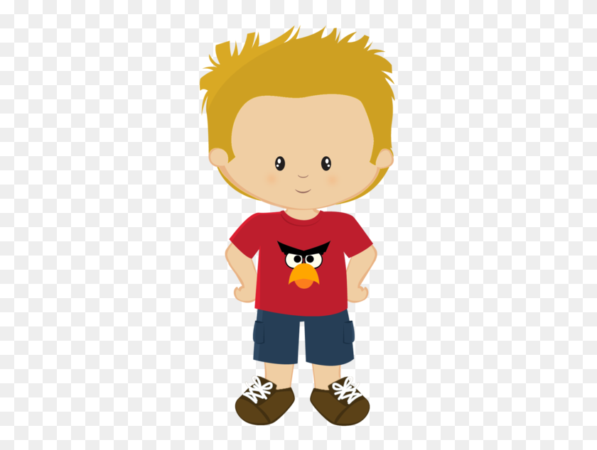 286x574 Zwd Angry Birds - Angry Boy Clipart