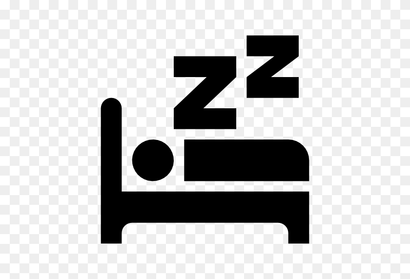 512x512 Zzz Clipart Desktop Backgrounds - Person In Bed Clipart