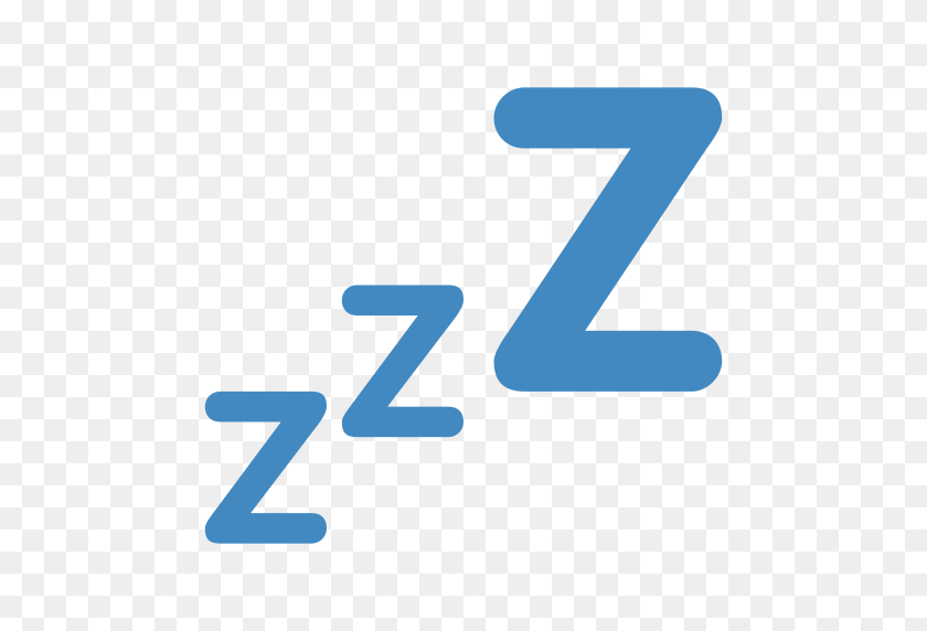 512x512 Zzz Emoji, Означающий С Картинками От А До Я - Сон Emoji Png