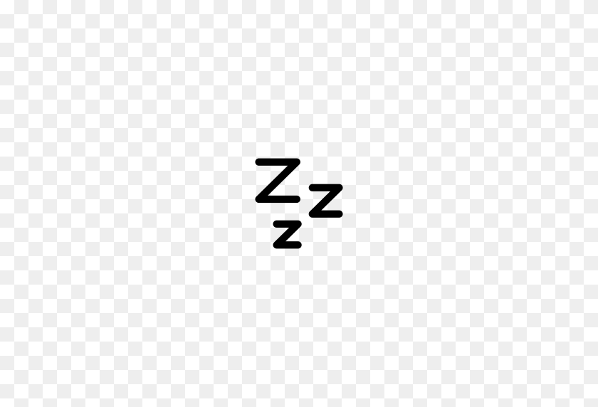 512x512 Zzz Zzz, Symbol, Rest Icon With Png And Vector Format For Free - Zzz PNG