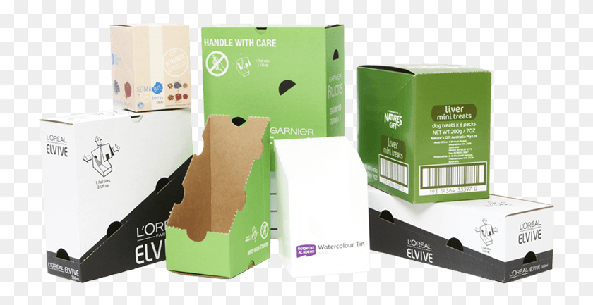 733x373 0 Shelf Ready Display Box, Cardboard, Carton, Package Delivery HD PNG Download